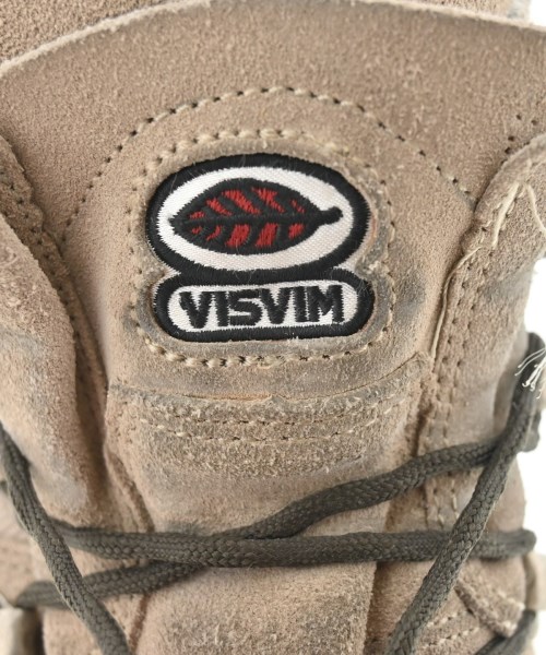visvim（ヴィズヴィム）ブーツ ベージュ サイズ:US8(26cm位) メンズ/2200641571602