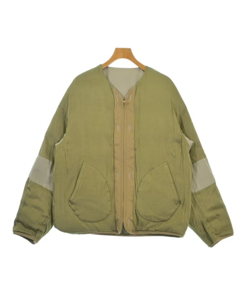 visvim ヴィズヴィム ダウンジャケット/ダウンベスト メンズ 【古着】【中古】 visvim（ヴィズヴィム）ダウンジャケット/ダウンベスト カーキ サイズ