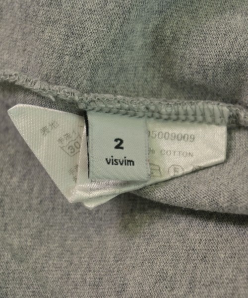 visvim（ヴィズヴィム）Tシャツ・カットソー グレー サイズ:2(M位) メンズ/2200641800351