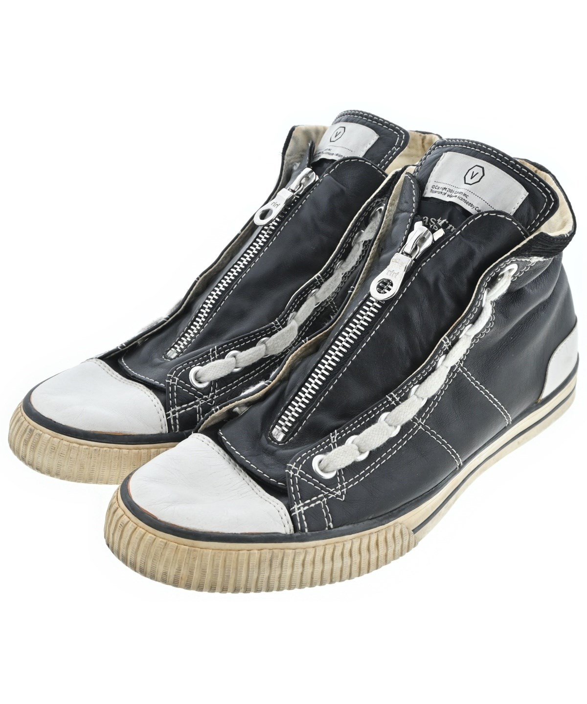 visvim（ヴィズヴィム）スニーカー 黒 サイズ:US9(27cm位) メンズ