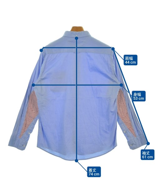 visvim（ヴィズヴィム）カジュアルシャツ 青 サイズ:2(M位) メンズ/2200573769030