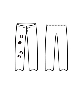 visvim（ヴィズヴィム）チノパン 黒 サイズ:L メンズ/2200535509414