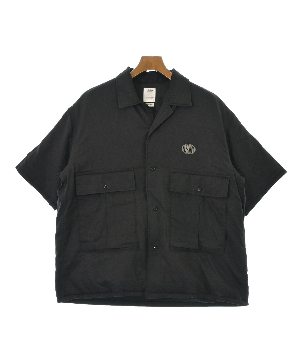 visvim（ヴィズヴィム）カジュアルシャツ 黒 サイズ:3(L位) メンズ