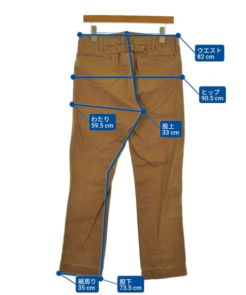 visvim（ヴィズヴィム）その他 茶 サイズ:1(S位) メンズ/2200599377165