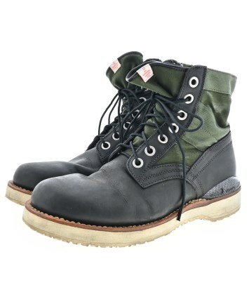 visvim（ヴィズヴィム）ブーツ 黒 サイズ:US8(26cm位) メンズ