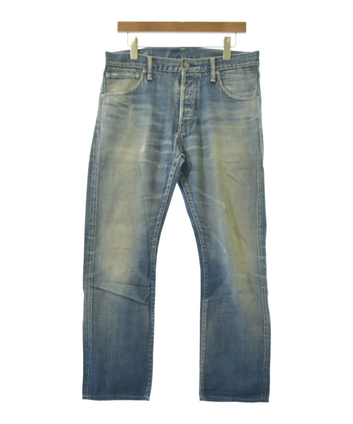 Visvim Ennio ストライプデニムワークパンツ2XL Visvim Ennio ストライプデニムワークパンツ2XL デニム マルチ