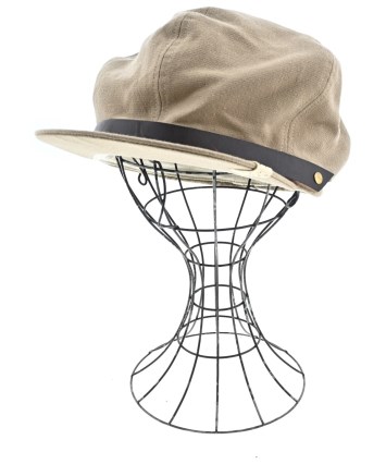 Visvim グレー キャスケット visvim（ヴィズヴィム）キャスケット ベージュ サイズ:ML メンズ