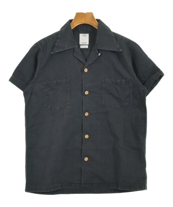 visvim カジュアルシャツ レディース ヴィズヴィム 中古　古着 visvim（ヴィズヴィム）カジュアルシャツ 紺 サイズ:2(M位