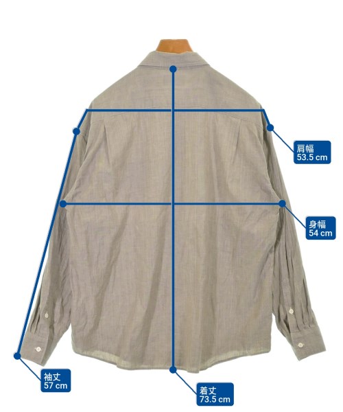 visvim（ヴィズヴィム）カジュアルシャツ ベージュ サイズ:2(M位) メンズ/2200621562101