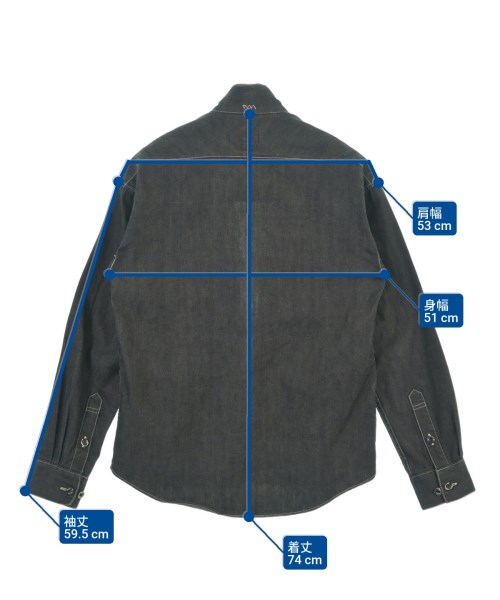 visvim（ヴィズヴィム）カジュアルシャツ 紺 サイズ:1(S位) メンズ/2200626753016