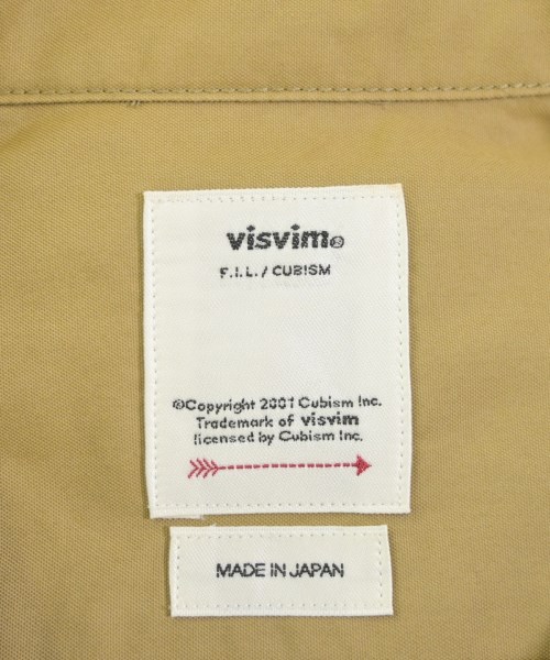 visvim（ヴィズヴィム）カジュアルシャツ ベージュ サイズ:3(L位) メンズ/2200628333117