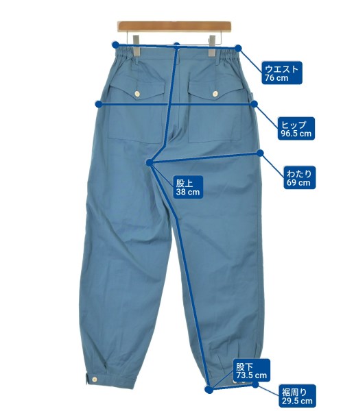 visvim（ヴィズヴィム）チノパン 青 サイズ:2(M位) メンズ/2200625308064