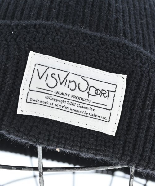 visvim（ヴィズヴィム）ニットキャップ・ビーニー 黒 サイズ:F メンズ/2200625308088