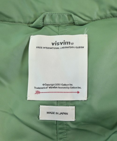 visvim（ヴィズヴィム）ダウンジャケット/ダウンベスト 緑 サイズ:2(M位) メンズ/2200630571026