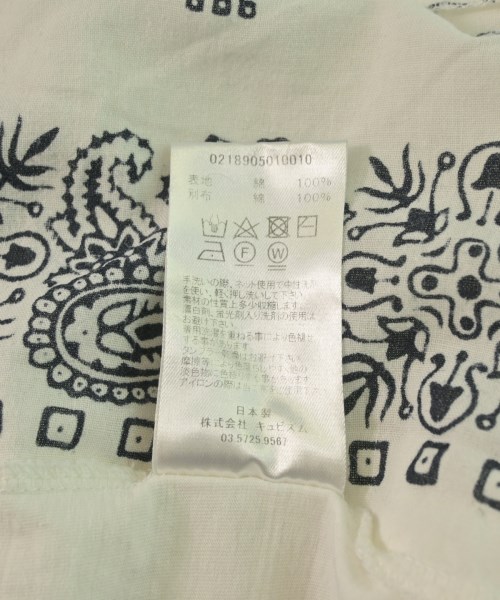 visvim（ヴィズヴィム）Tシャツ・カットソー 白 サイズ:1(S位) メンズ/2200630816073