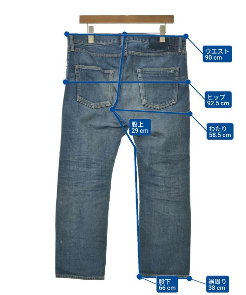 visvim（ヴィズヴィム）デニムパンツ 紺 サイズ:36(XL位) メンズ/2200631767206