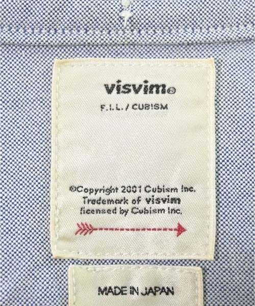 visvim（ヴィズヴィム）カジュアルシャツ 青 サイズ:2(M位) メンズ/2200632843022