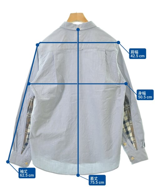 visvim（ヴィズヴィム）カジュアルシャツ 青 サイズ:2(M位) メンズ/2200632843022