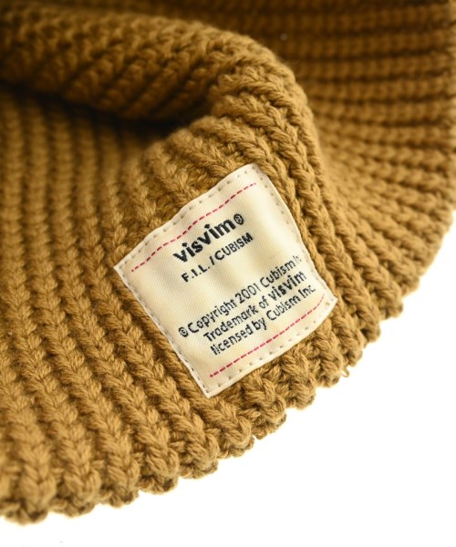 visvim（ヴィズヴィム）ニットキャップ・ビーニー 黄 サイズ:- メンズ/2200620409575