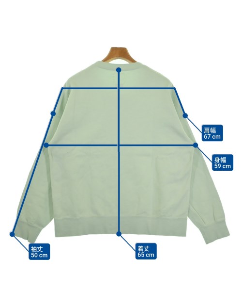 visvim（ヴィズヴィム）スウェット 緑 サイズ:3(L位) メンズ/2200629768314