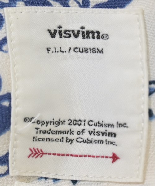 visvim（ヴィズヴィム）カジュアルシャツ 白 サイズ:1(S位) メンズ/2200606693042