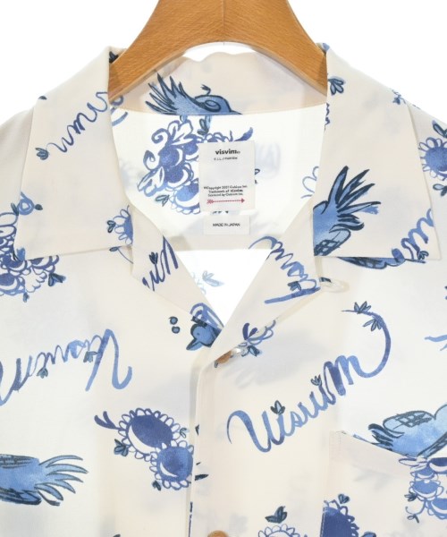 visvim（ヴィズヴィム）カジュアルシャツ 白 サイズ:1(S位) メンズ/2200606693042
