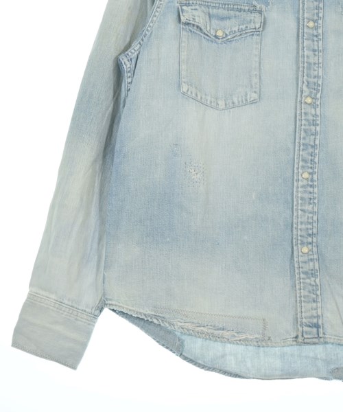 visvim（ヴィズヴィム）カジュアルシャツ 青 サイズ:1(S位) メンズ/2200606693066