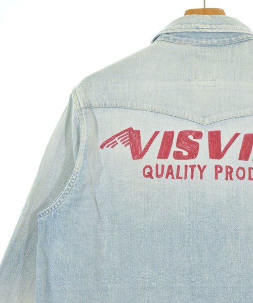 visvim（ヴィズヴィム）カジュアルシャツ 青 サイズ:1(S位) メンズ/2200606693066