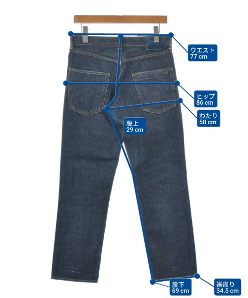 visvim（ヴィズヴィム）デニムパンツ 紺 サイズ:30(M位) メンズ/2200606693127