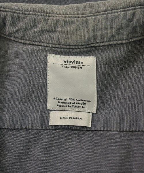 visvim（ヴィズヴィム）カジュアルシャツ グレー サイズ:2(M位) メンズ/2200609189023