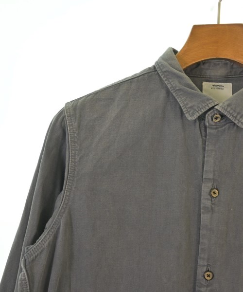 visvim（ヴィズヴィム）カジュアルシャツ グレー サイズ:2(M位) メンズ/2200609189023