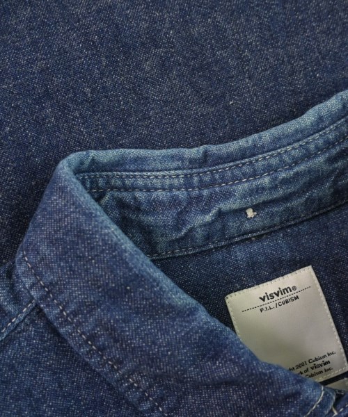 visvim（ヴィズヴィム）カジュアルシャツ 青 サイズ:2(M位) メンズ/2200609189030