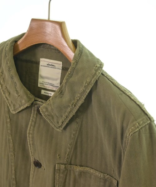 visvim（ヴィズヴィム）ミリタリーブルゾン カーキ サイズ:2(M位) メンズ/2200614835021