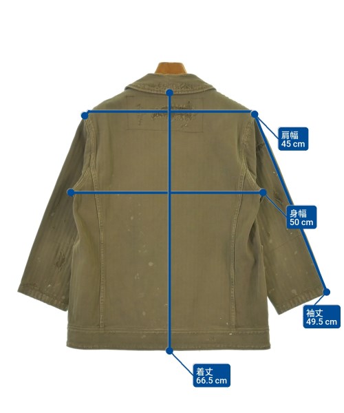 visvim（ヴィズヴィム）ミリタリーブルゾン カーキ サイズ:2(M位) メンズ/2200614835021