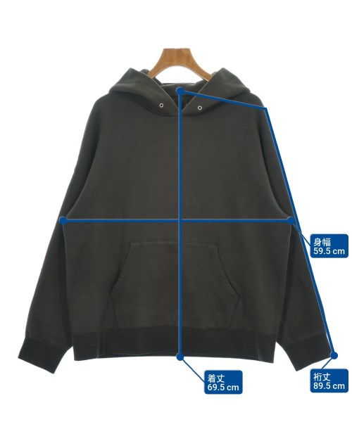 visvim（ヴィズヴィム）パーカー 茶 サイズ:4(XL位) メンズ/2200612156029