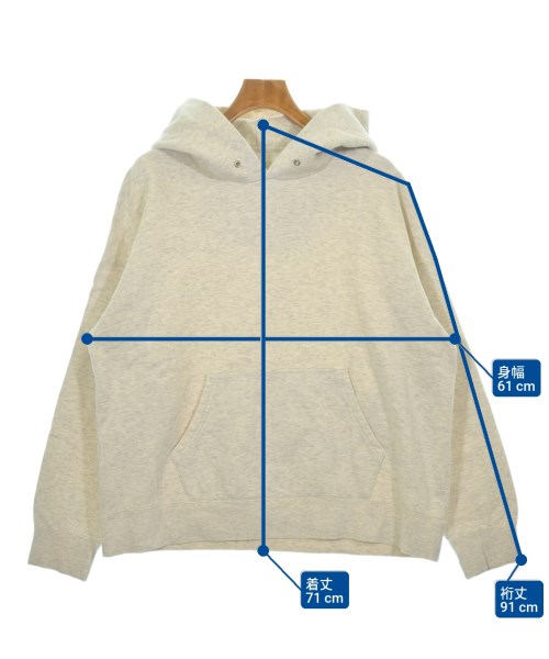 visvim（ヴィズヴィム）パーカー ベージュ サイズ:4(XL位) メンズ/2200612156036