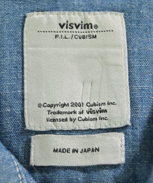 visvim（ヴィズヴィム）カジュアルシャツ 青 サイズ:-(S位) メンズ/2200620333344