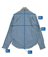 visvim（ヴィズヴィム）カジュアルシャツ 青 サイズ:1(S位) メンズ/2200620333351