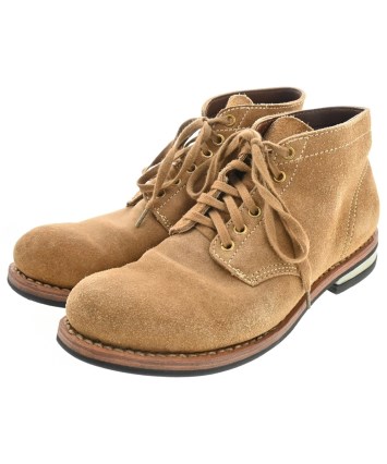 visvim（ヴィズヴィム）ブーツ 茶 サイズ:US9 1/2(27.5cm位) メンズ