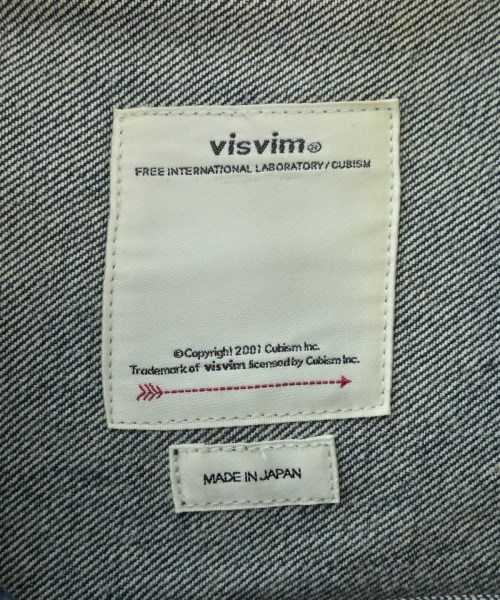 visvim（ヴィズヴィム）デニムジャケット 紺 サイズ:3(L位) メンズ/2200672853029