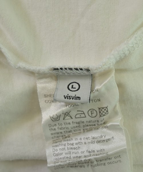 visvim（ヴィズヴィム）Tシャツ・カットソー 白 サイズ:L メンズ/2200670077076