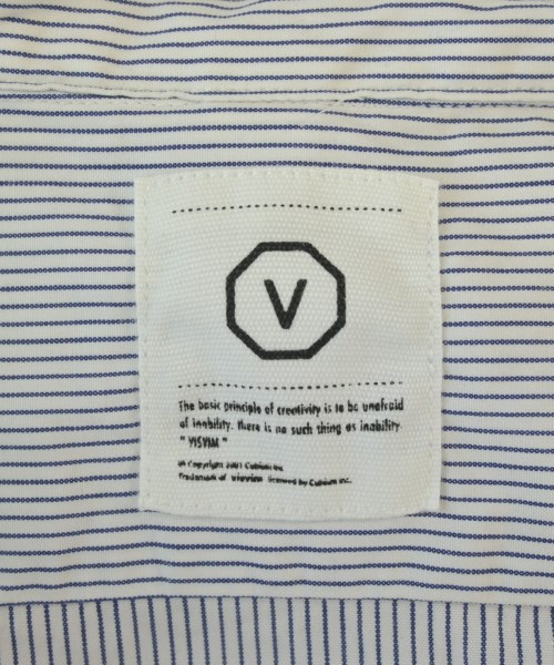 visvim（ヴィズヴィム）カジュアルシャツ 白 サイズ:S メンズ/2200674543072