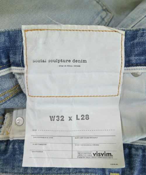 visvim（ヴィズヴィム）デニムパンツ 青 サイズ:32(XXL位) メンズ/2200678986349
