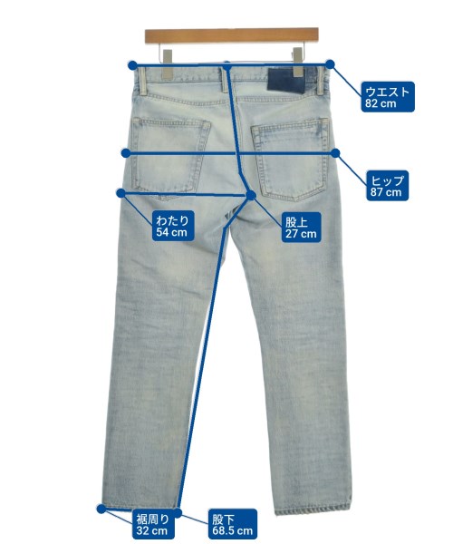 visvim（ヴィズヴィム）デニムパンツ 青 サイズ:32(XXL位) メンズ/2200678986349