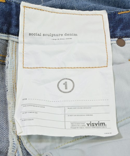 visvim（ヴィズヴィム）デニムパンツ 青 サイズ:1(S位) メンズ/2200679009016