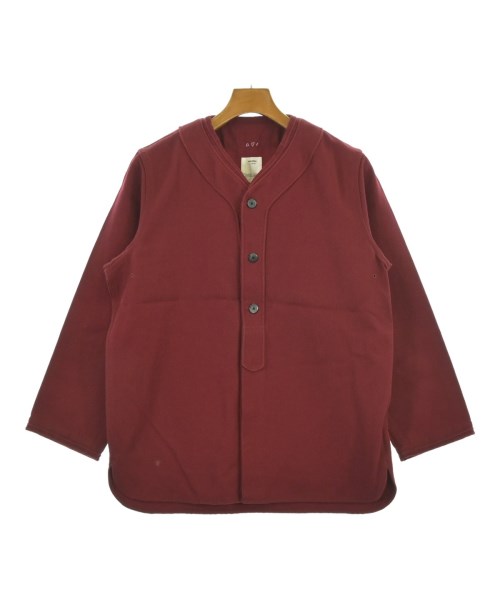 visvim(ヴィズヴィム)カジュアルシャツ 赤 サイズ:3(L位)/2200679165033