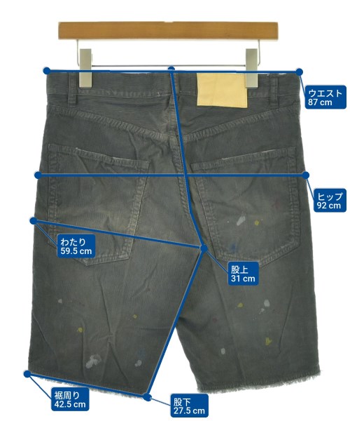 visvim（ヴィズヴィム）ショートパンツ グレー サイズ:-(M位) メンズ/2200678975428