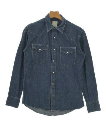 visvim（ヴィズヴィム）カジュアルシャツ 紺 サイズ:1(S位) メンズ