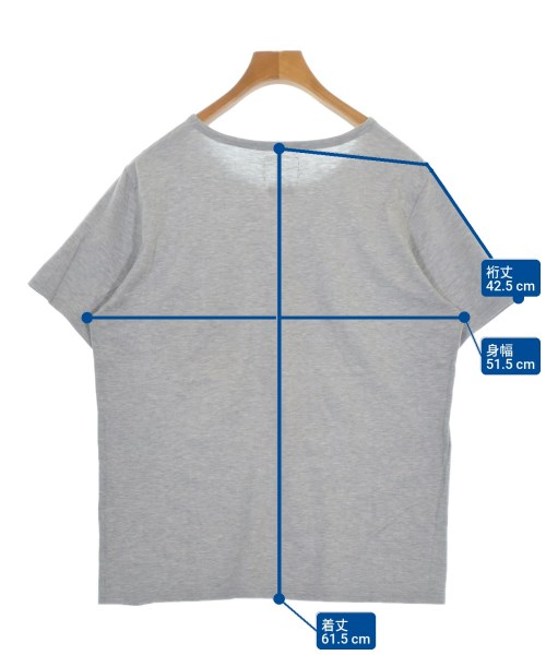 visvim（ヴィズヴィム）Tシャツ・カットソー グレー サイズ:1(S位) メンズ/2200695964030