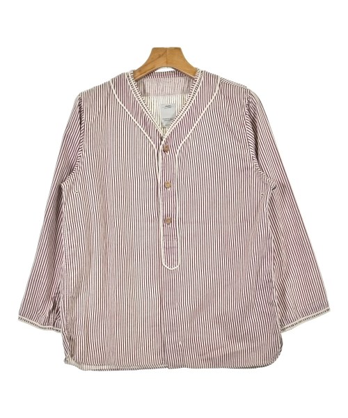 visvim(ヴィズヴィム)カジュアルシャツ 赤 サイズ:3(L位)/2200698176096